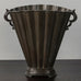 Just Andersen, Denmark, handled vase in disko metal J1483