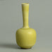 Group of four vases with yellow haresfur glaze by Berndt Friberg for Gustavsberg, Sweden