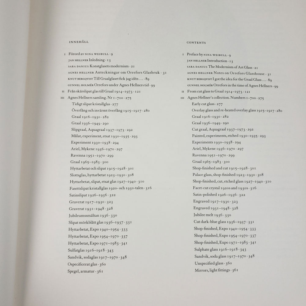 Kärlek Till Glas: Agnes Hellners Samling Av Orreforsglas