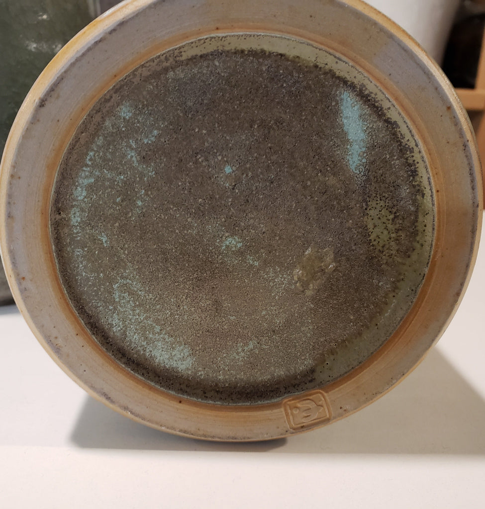 Volker Ellwanger, Germany, unique stoneware vase with crystalline glaze H1625