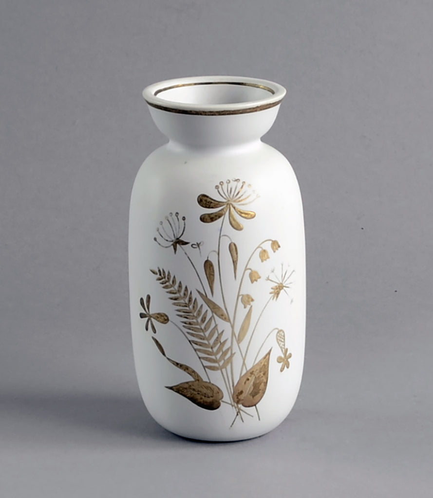 Four "Grazia" stoneware vases by Stig Lindberg for Gustavsberg