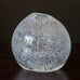 Tapio Wirkkala for Iittala, clear glass vase with internal bubbles H1168