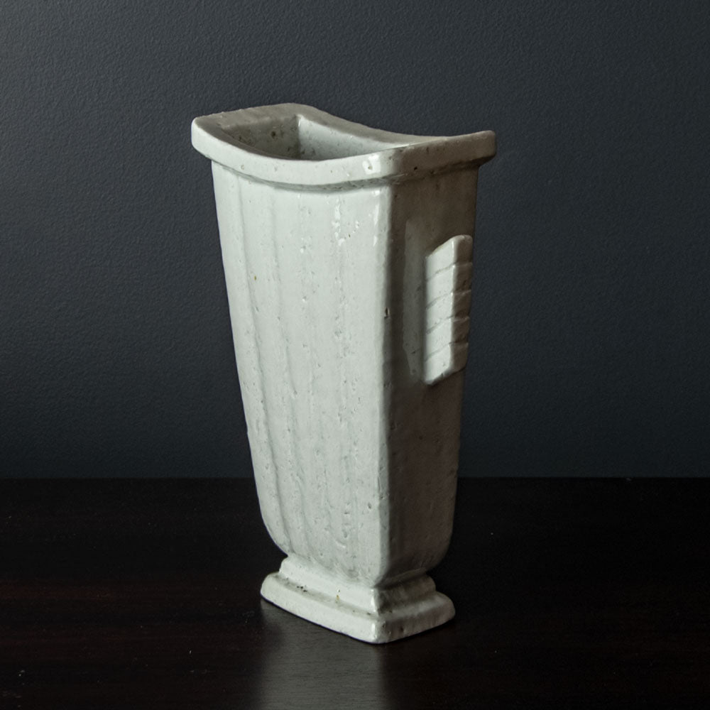 Gunnar Nylund for Rörstrand, large art deco vase with  white glaze G9504