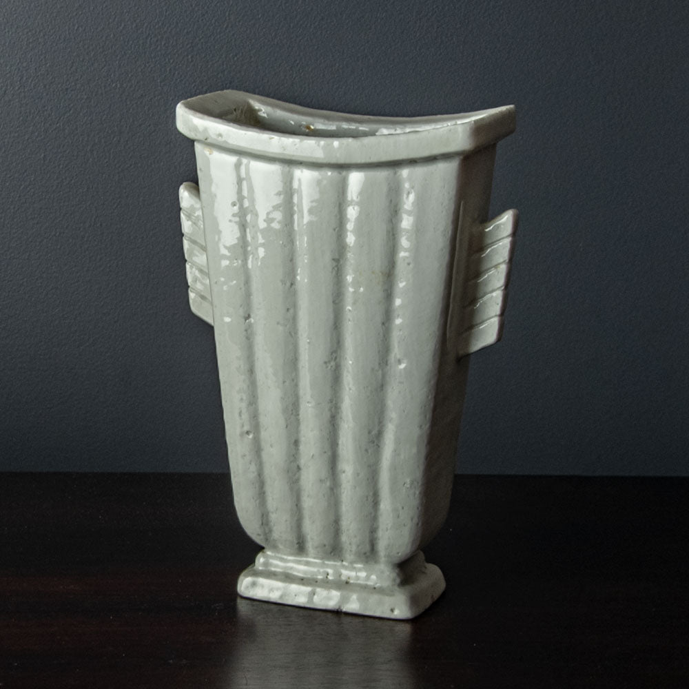 Gunnar Nylund for Rörstrand, large art deco vase with  white glaze G9504