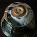 Claude Champy, France, unique stoneware bowl with dark brown, black and pale pink glaze H1327