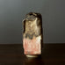Antje Brüggemann Breckwoldt, unique sculptural vase with pink and brown glaze H1086