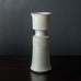 Tapio Wirkkala for Rosenthal porcelain vase with matte white glaze H1258