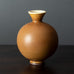 Berndt Friberg for Gustavsberg  vase with brown haresfur glaze H1142