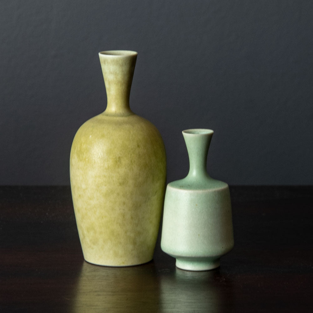 Two cabinet vases by Swen Wejsfelt for Gustavsberg, Sweden