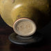 Görge Hohlt, own studio, Germany, stoneware vase with brown glaze H1089