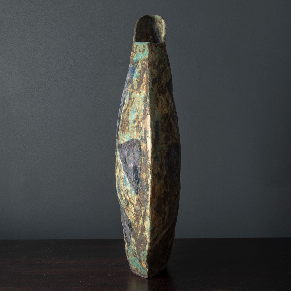 Julian King-Salter, UK, unique coil-built stoneware vessel H1212