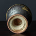 Annikki Hovisaari for Arabia, Finland, vase with blue and brown glaze H1182