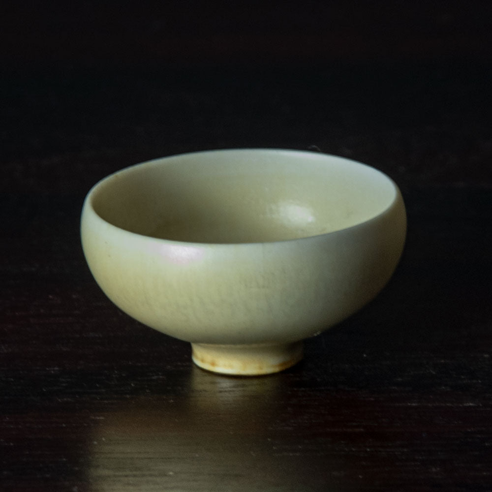 Berndt Friberg for Gustavsberg, bowl with cream haresfur glaze G9334