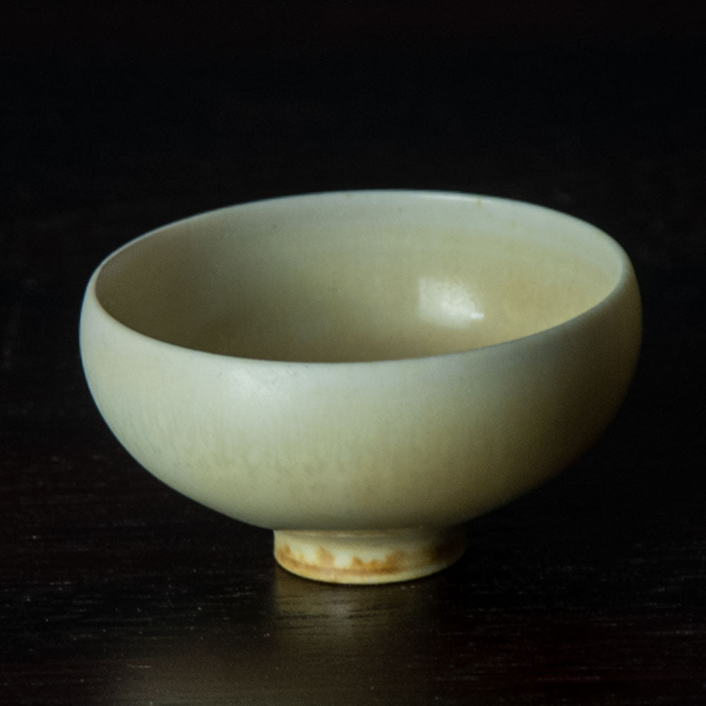 Berndt Friberg for Gustavsberg, bowl with cream haresfur glaze G9334