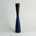 Group of unique items with blue glaze by Stig Lindberg for Gustavsberg