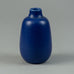 Erich and Ingrid Triller for Tobo, small vase with cobalt blue glaze H1135