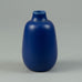 Erich and Ingrid Triller for Tobo, small vase with cobalt blue glaze H1135