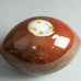 Wilhelm and Elly Kuch, Germany, stoneware vase with glossy brick-red glaze H1076