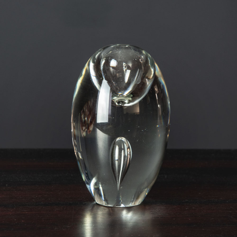 Timo Sarpaneva for Iittala, Finland, glass "Kyynel" vase