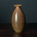 Erich and Ingrid Triller for Tobo, stoneware vase with reddish brown glaze G9459