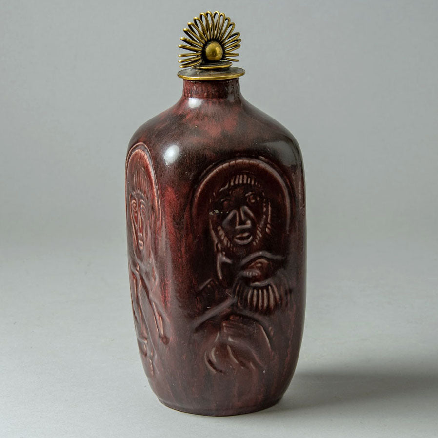 "The Four Evangelists" lidded vase by Jais Nielsen for Royal Copenhagen H1403