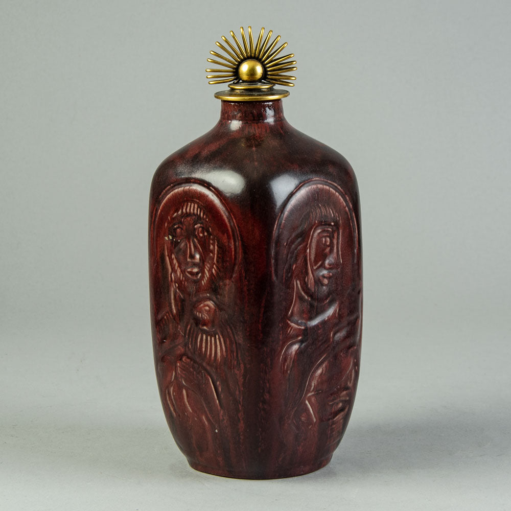 "The Four Evangelists" lidded vase by Jais Nielsen for Royal Copenhagen H1403