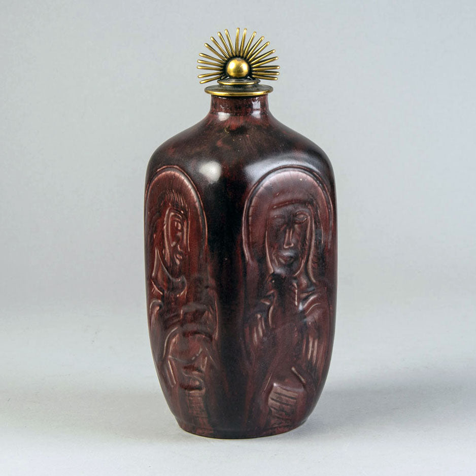 "The Four Evangelists" lidded vase by Jais Nielsen for Royal Copenhagen H1403