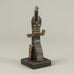 John Maltby, own studio, UK, stoneware mother and child figure H1323
