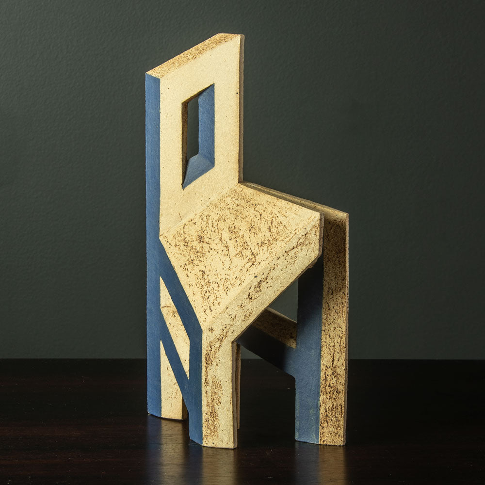 Ben Arnup, own studio, UK, unique stoneware sculpture H1200