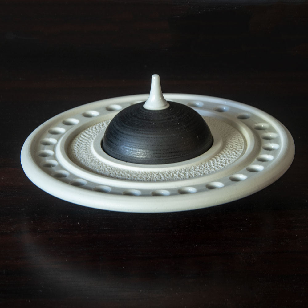 Horst Göbbels, own studio, Germany, ceramic jar with lid H1207