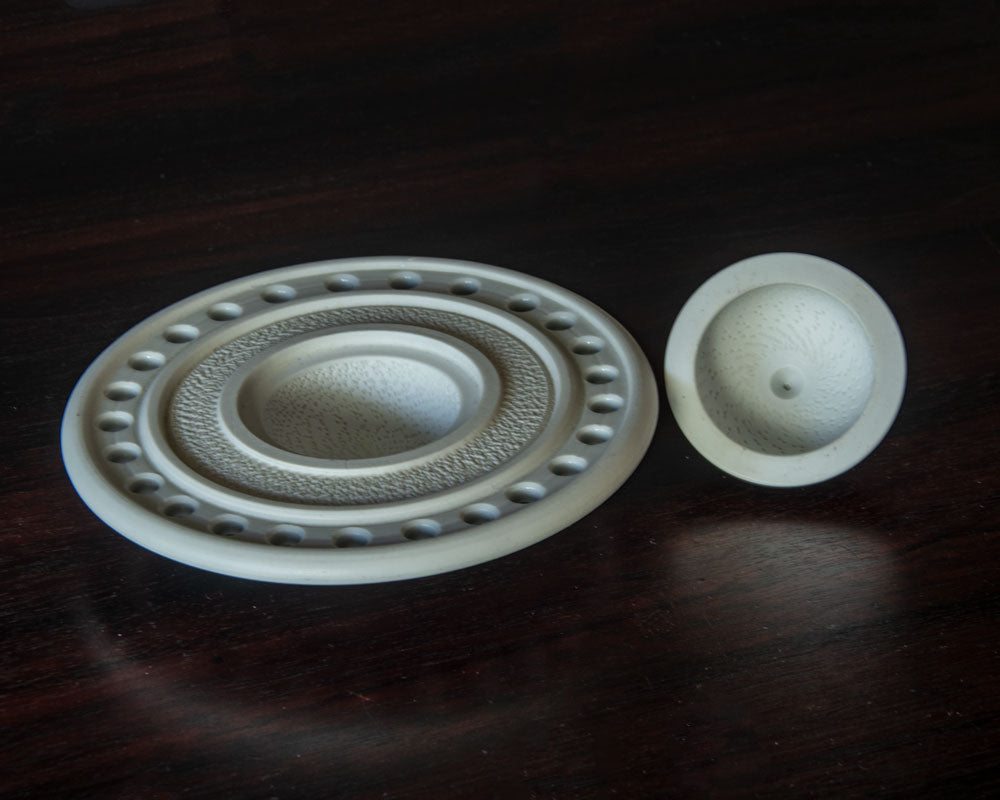 Horst Göbbels, own studio, Germany, ceramic jar with lid H1207