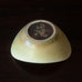 Carl Harry Stålhane for Rörstrand, Sweden, stoneware bowl with pale yellow ochre glaze H1356