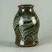Horst Kerstan, Germany, unique vase with speckled glossy glaze H1514