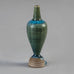Wilhelm Kåge for Gustavsberg, "Farsta" "Terra Spirea" miniature vase with turquoise glaze G9223