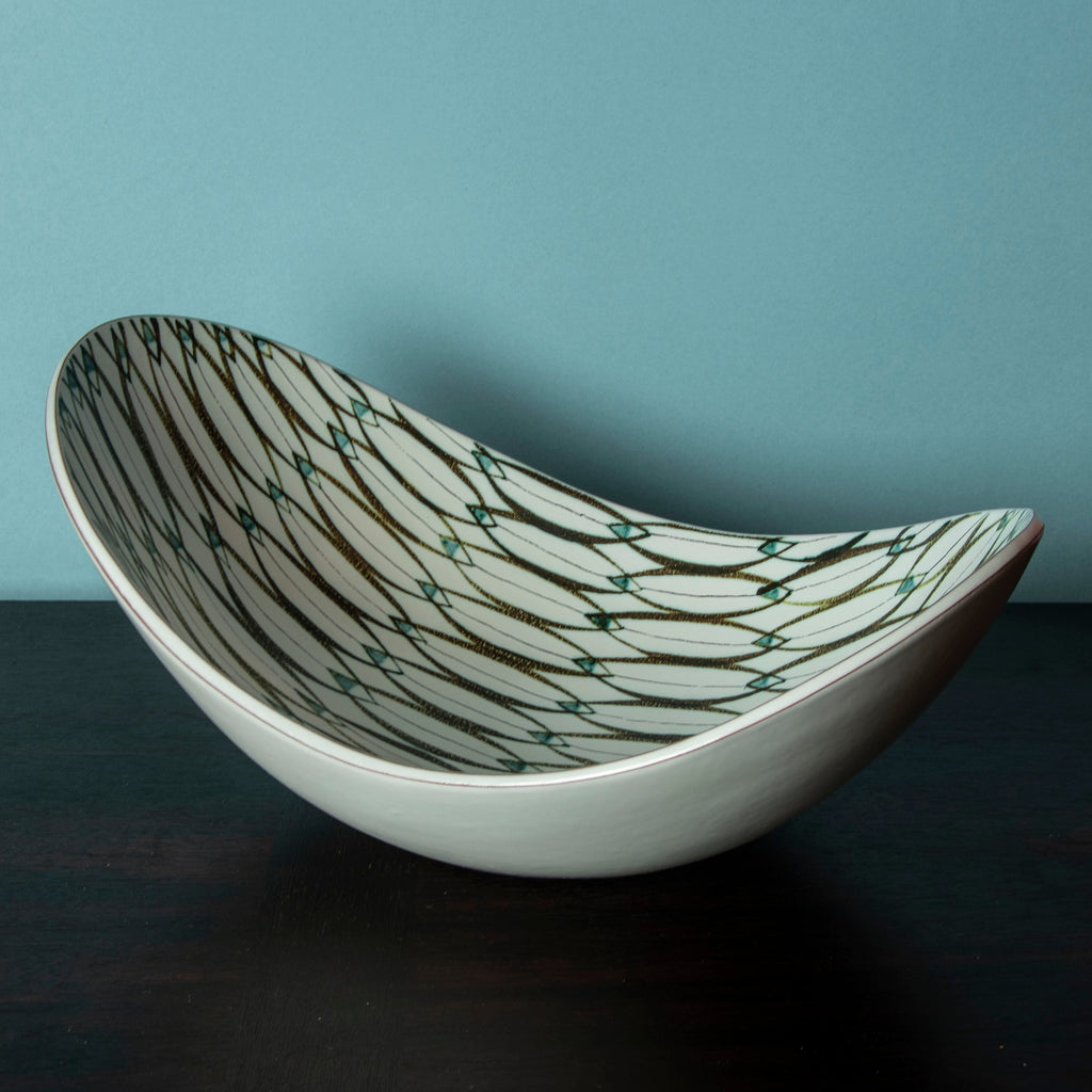 "Faience" earthenware bowl by Stig Lindberg N9496