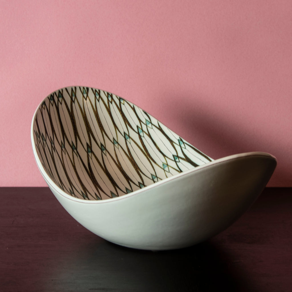 "Faience" earthenware bowl by Stig Lindberg N9496
