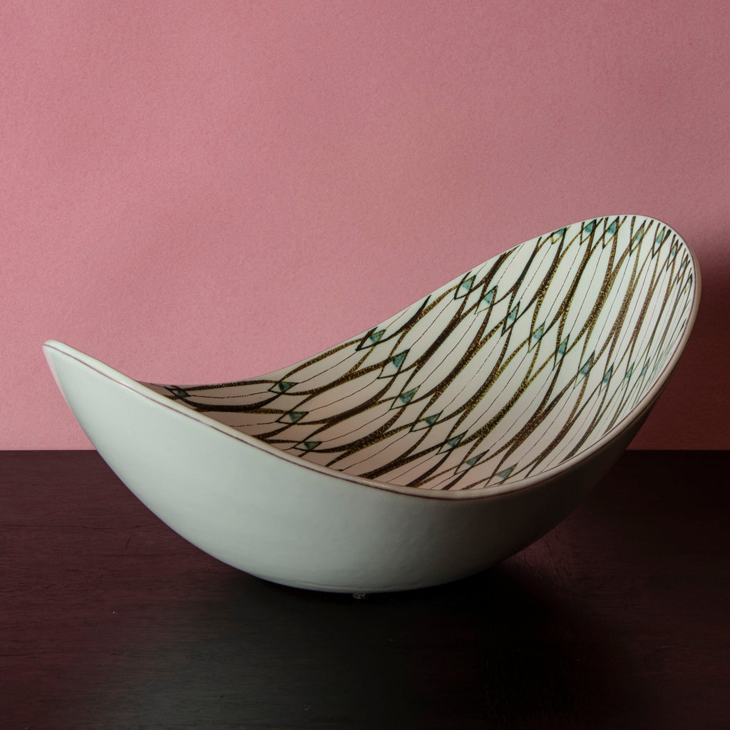 "Faience" earthenware bowl by Stig Lindberg N9496