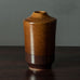 Jan Bontjes van Beek, Germany, stoneware vase with semi gloss brown glaze