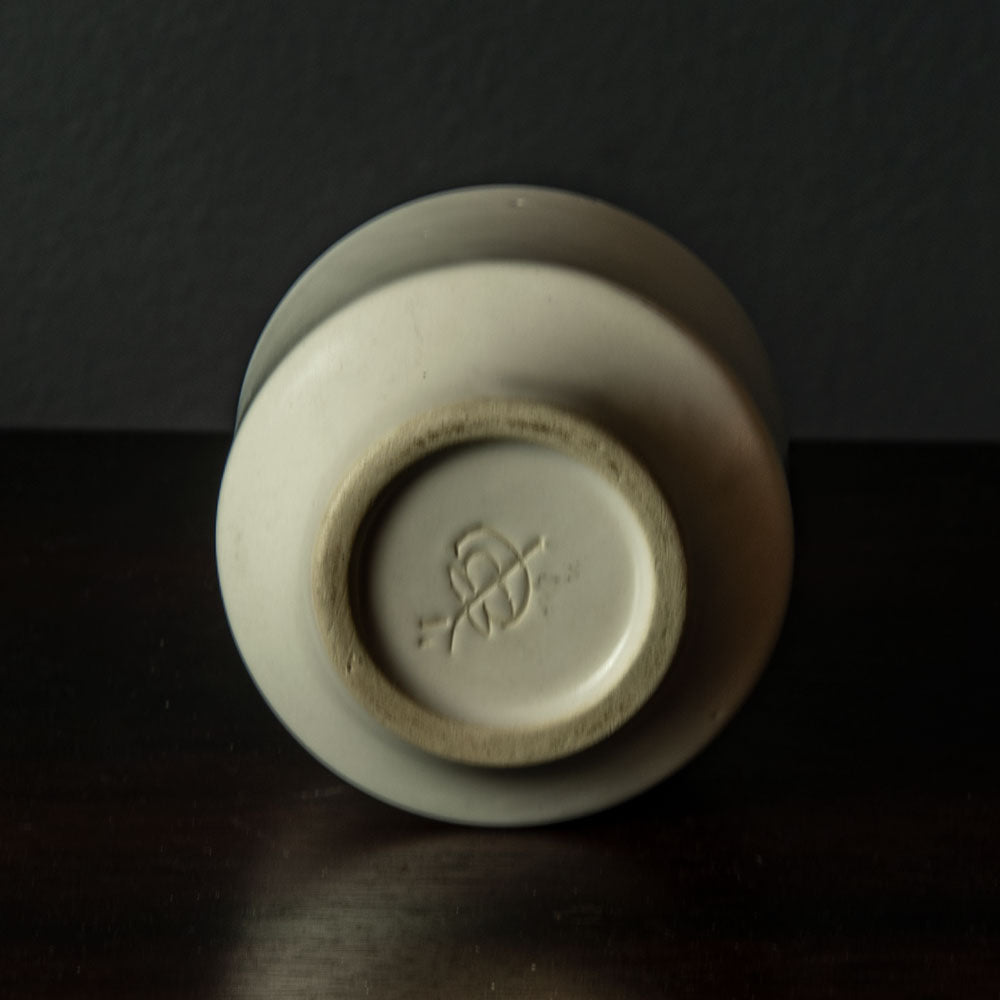 Jan Bontjes van Beek, Germany, stoneware vase with matte white glaze