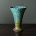Francesca Mascitti Lindh  for Arabia, unique stoneware vase with blue and brown glaze H1487
