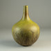 Axel Salto for Royal Copenhagen stoneware bottle vase with solfatara glaze