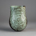 Antonia Salmon, own studio, UK, ceramic vase with incised pattern H1193