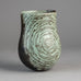 Antonia Salmon, own studio, UK, ceramic vase with incised pattern H1193