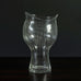 Tapio Wirkkala for Iittala, Finland engraved glass vase H1668