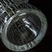Tapio Wirkkala for Iittala, Finland engraved glass vase H1668
