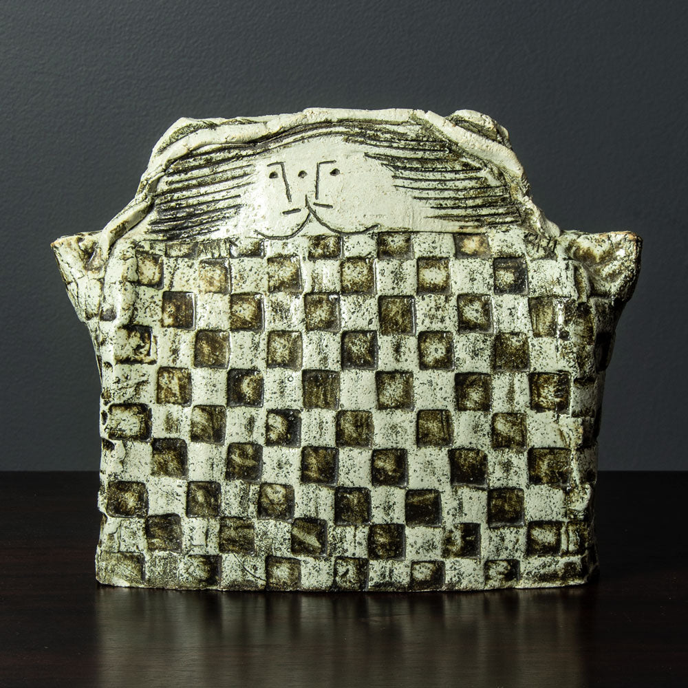 Johnny Rolf for Gustavsberg, Sweden, unique stoneware figural sculpture H1684