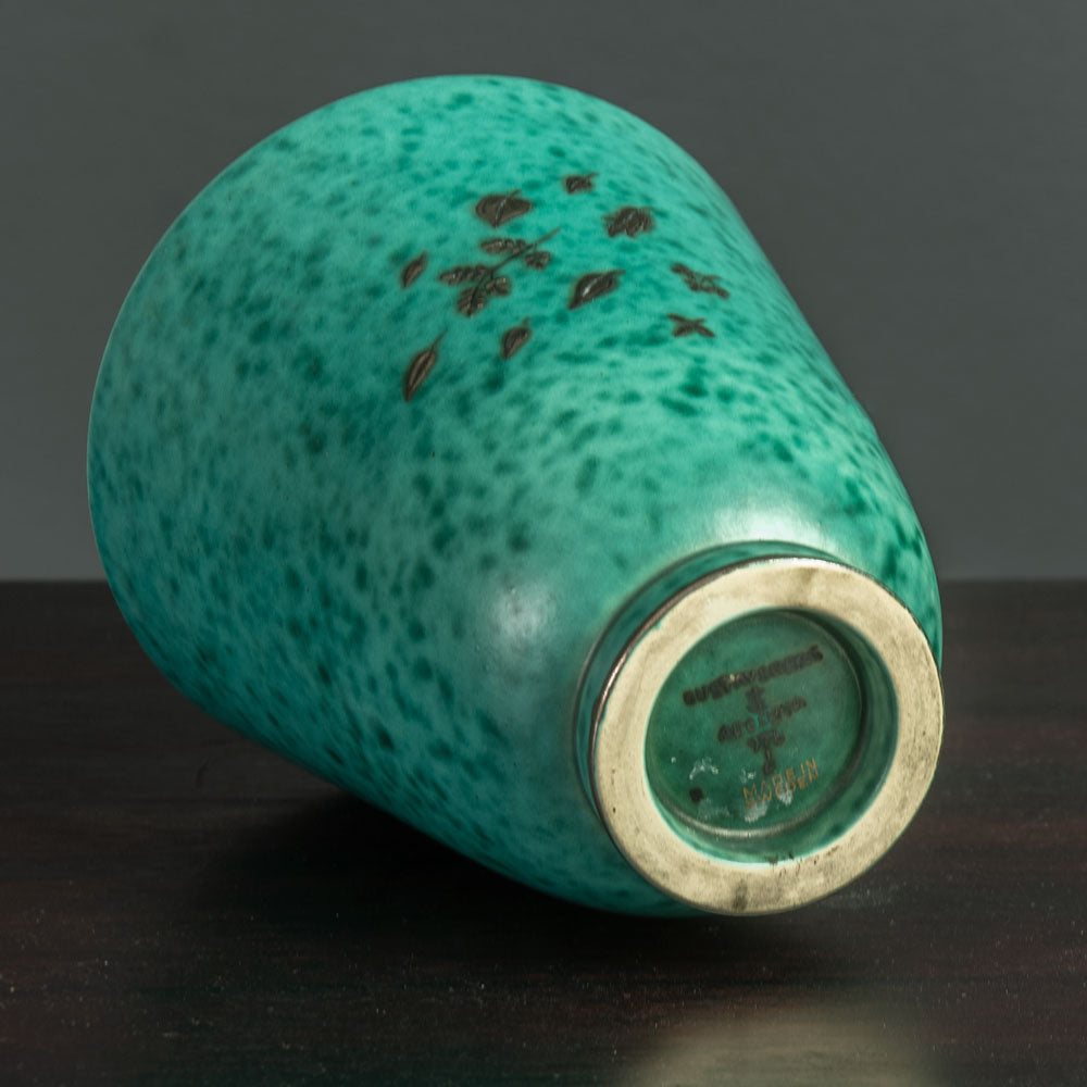 Wilhelm Kåge for Gustavsberg, Argenta vase with bird decoration