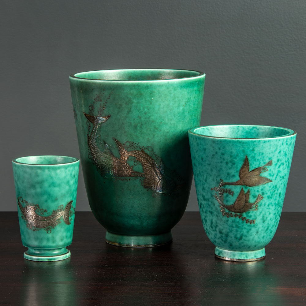 Argenta vases Wilhelm Kåge for Gustavsberg