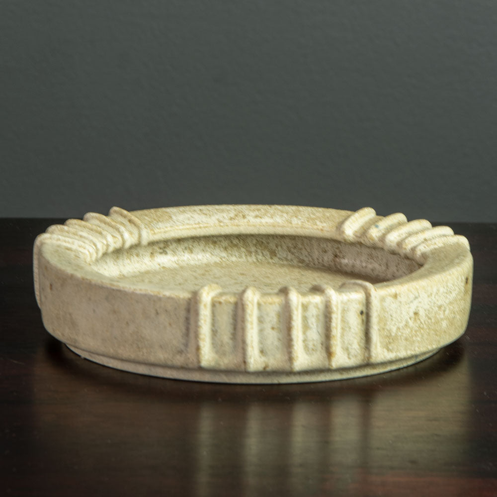 Products Arne Bang, Denmark, stoneware ribbed bowl