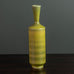 Berndt Friberg for Gustavsberg, unique stoneware vase with patterned yellow ochre glaze H1598